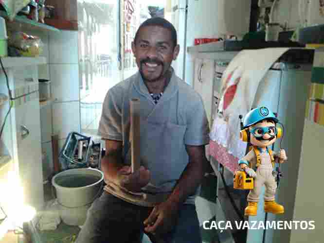 Conserto de vazamento de água profissional Centro SP