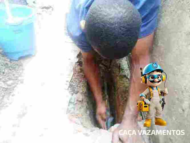 Serviço de reparo de vazamento água barato em Cursino