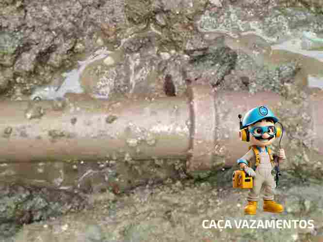 Caça vazamento na parede, solo, teto, laje e coluna osasco