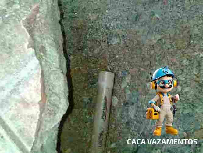 Vazamento de água Sabesp reparado conta