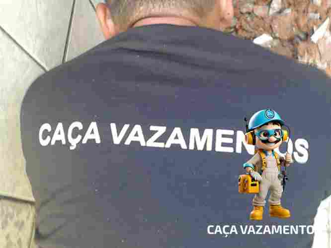 Serviço de caça vazamento de água em parede, solo, teto e laje com detector Geofone