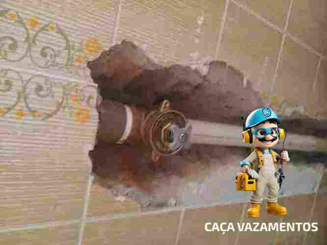 Caça vazamentos e infiltrações da Sabesp em Luz para conta elevada