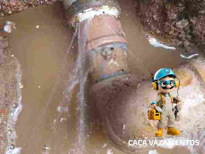 Serviços de caça vazamentos para infiltração urgente