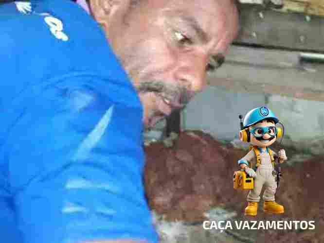 Caça vazamentos e infiltrações