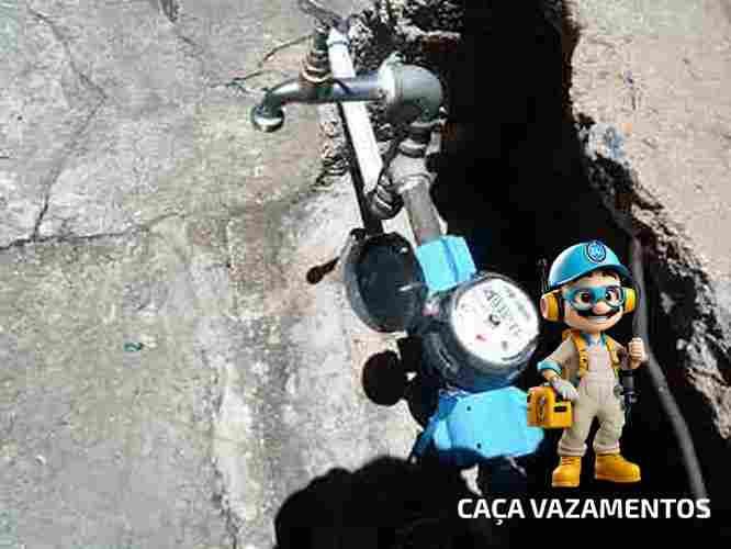 Caça vazamento de água barato Cidade Miguel Badra em Suzano SP