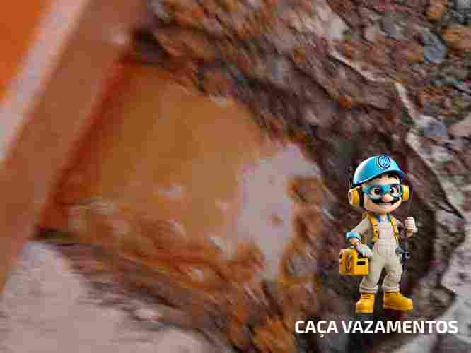 Caça vazamento de água Sabesp em São Paulo