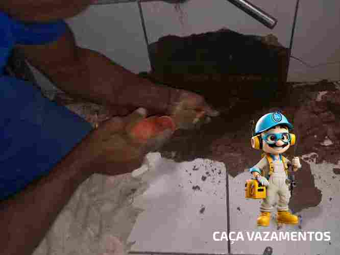 Empresa que detecta vazamentos de água na Zona Sul
